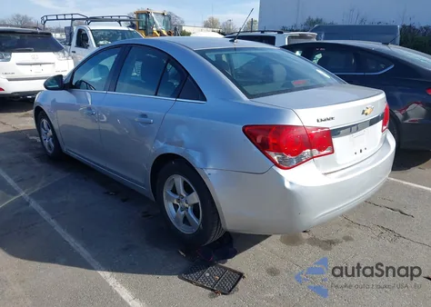 2013 Chevrolet Cruze Lt из США, поврежденный, VIN 1G1PK5SB8D7176658